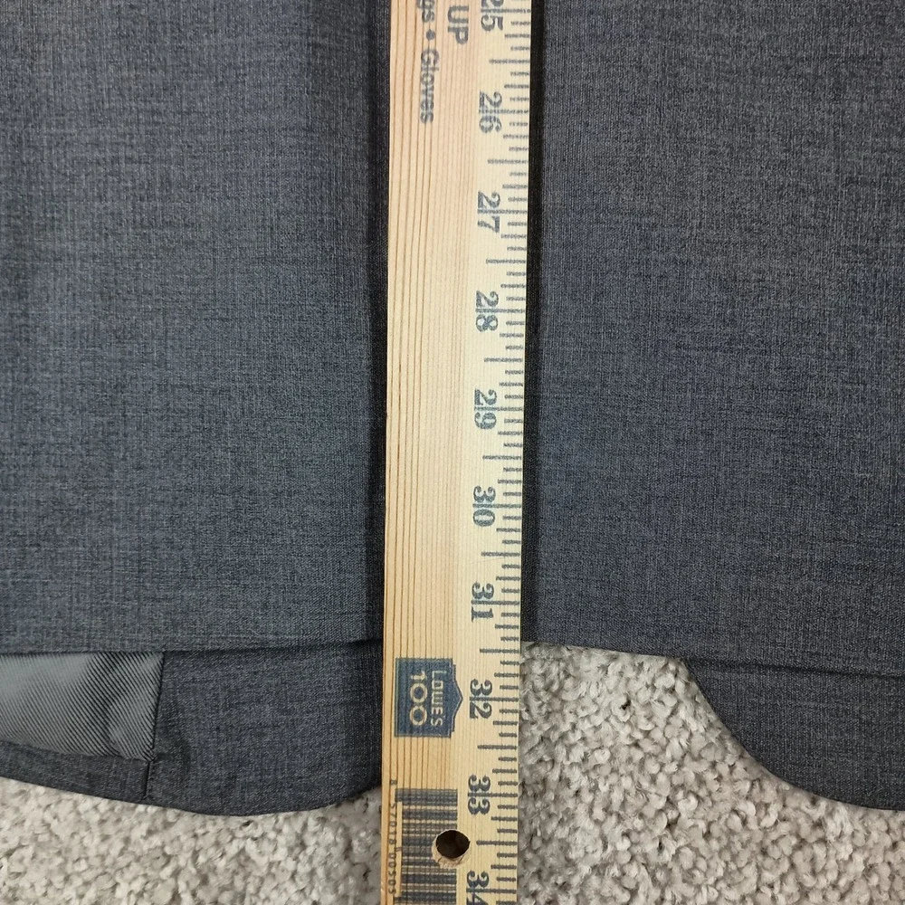 Pronto Uomo Blazer 42 Long Mens Gray Wool Blend Two Button Blazer